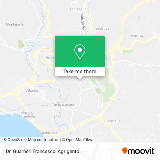 Dr. Guarneri Francesco map