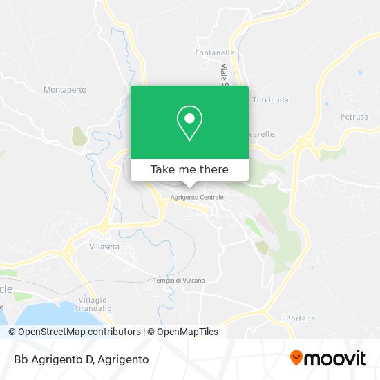 Bb Agrigento D map