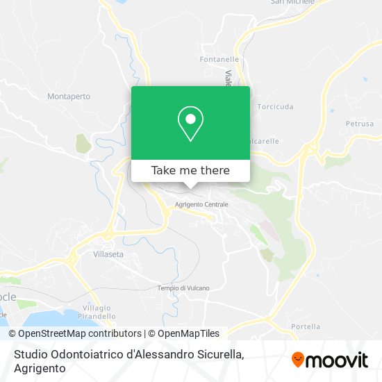 Studio Odontoiatrico d'Alessandro Sicurella map