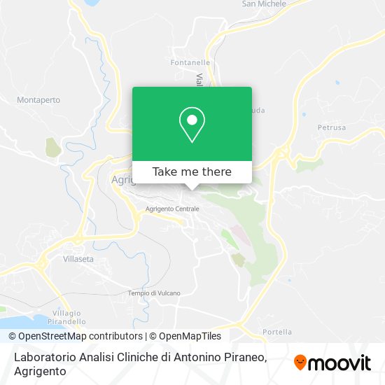 Laboratorio Analisi Cliniche di Antonino Piraneo map