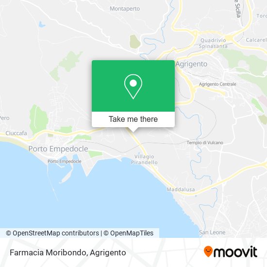 Farmacia Moribondo map