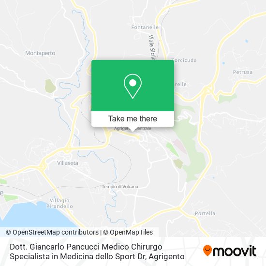 Dott. Giancarlo Pancucci Medico Chirurgo Specialista in Medicina dello Sport Dr map