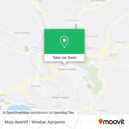 Mojo Aperitif / Winebar map