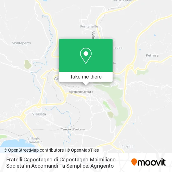 Fratelli Capostagno di Capostagno Maimiliano Societa' in Accomandi Ta Semplice map