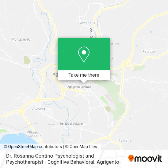 Dr. Rosanna Contino Psychologist and Psychotherapist - Cognitive Behavioral map
