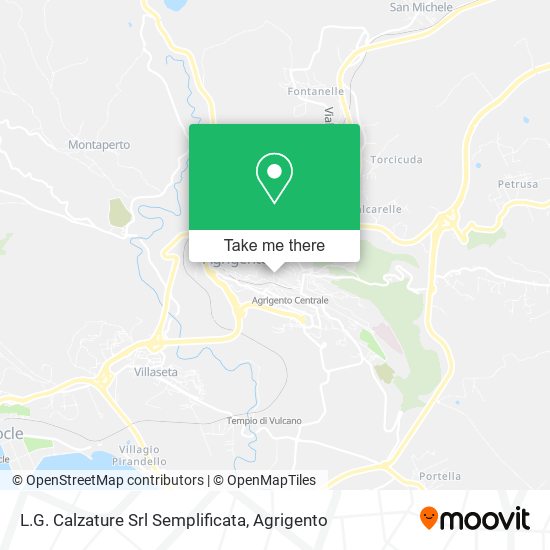 L.G. Calzature Srl Semplificata map