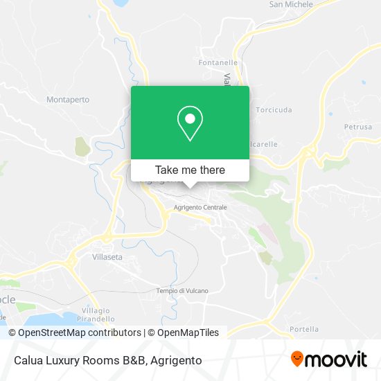 Calua Luxury Rooms B&B map
