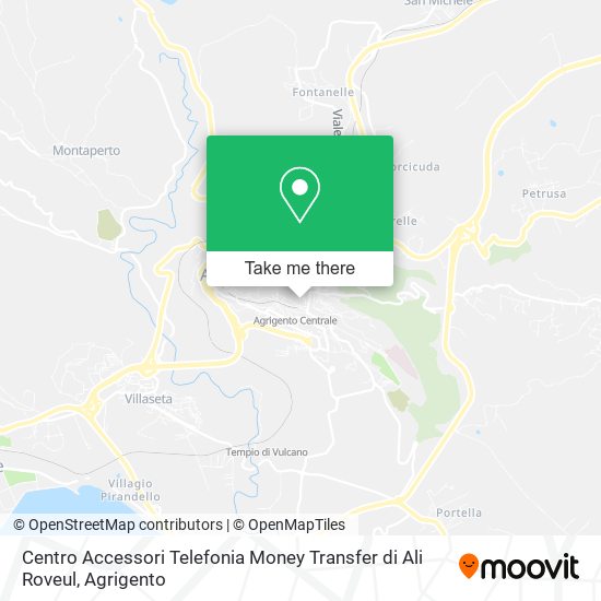 Centro Accessori Telefonia Money Transfer di Ali Roveul map