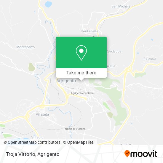 Troja Vittorio map