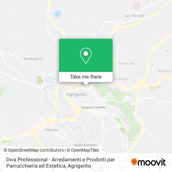 Diva Professional - Arredamenti e Prodotti per Parrucchieria ed Estetica map