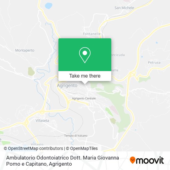 Ambulatorio Odontoiatrico Dott. Maria Giovanna Pomo e Capitano map