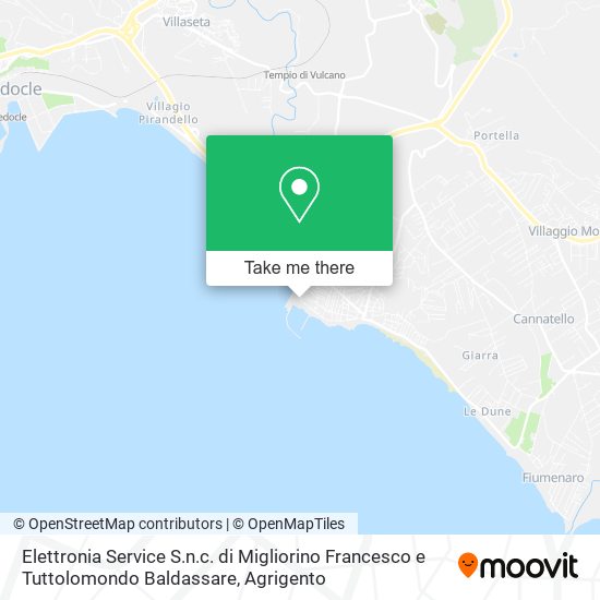 Elettronia Service S.n.c. di Migliorino Francesco e Tuttolomondo Baldassare map