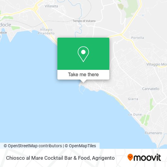 Chiosco al Mare Cocktail Bar & Food map
