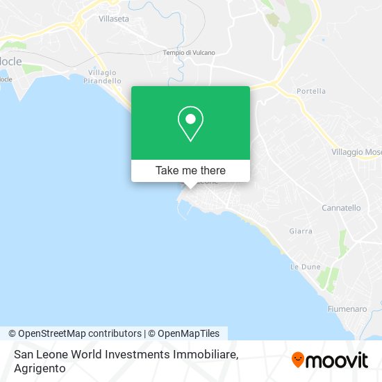 San Leone World Investments Immobiliare map