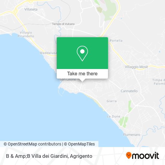 B & Amp;B Villa dei Giardini map
