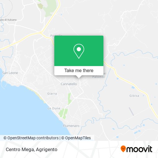 Centro Mega map