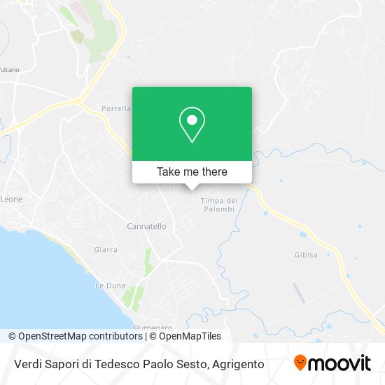 Verdi Sapori di Tedesco Paolo Sesto map