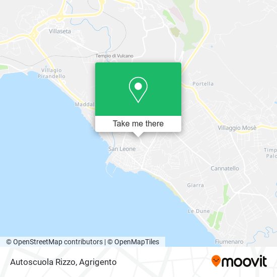 Autoscuola Rizzo map