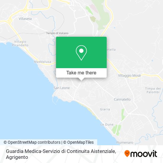 Guardia Medica-Servizio di Continuita Aistenziale map