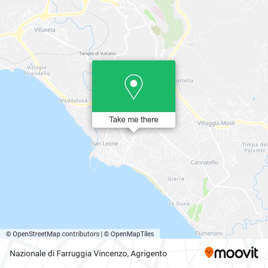 Nazionale di Farruggia Vincenzo map