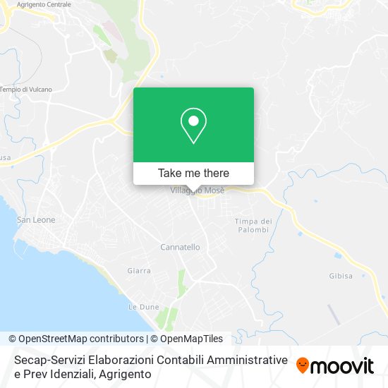 Secap-Servizi Elaborazioni Contabili Amministrative e Prev Idenziali map