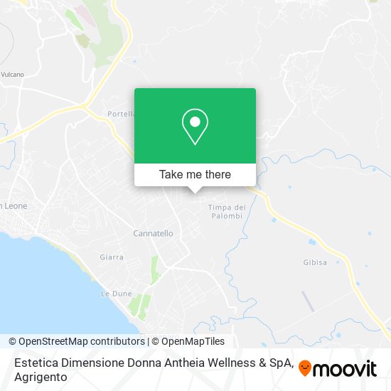 Estetica Dimensione Donna Antheia Wellness & SpA map