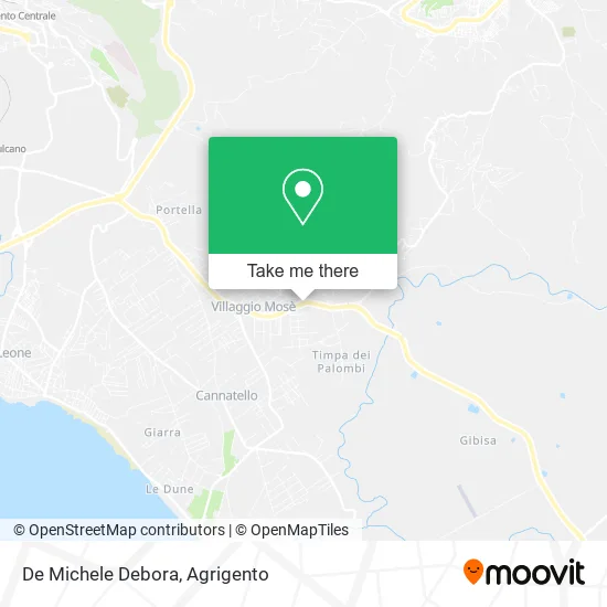 De Michele Debora map