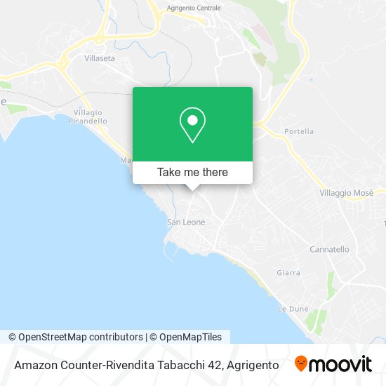 Amazon Counter-Rivendita Tabacchi 42 map