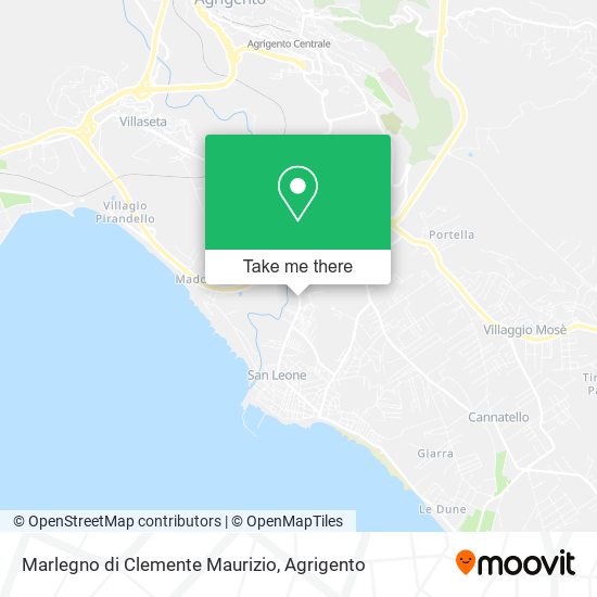 Marlegno di Clemente Maurizio map