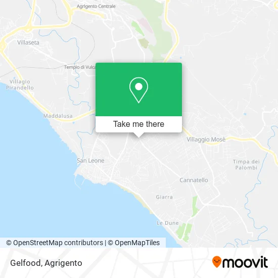 Gelfood map