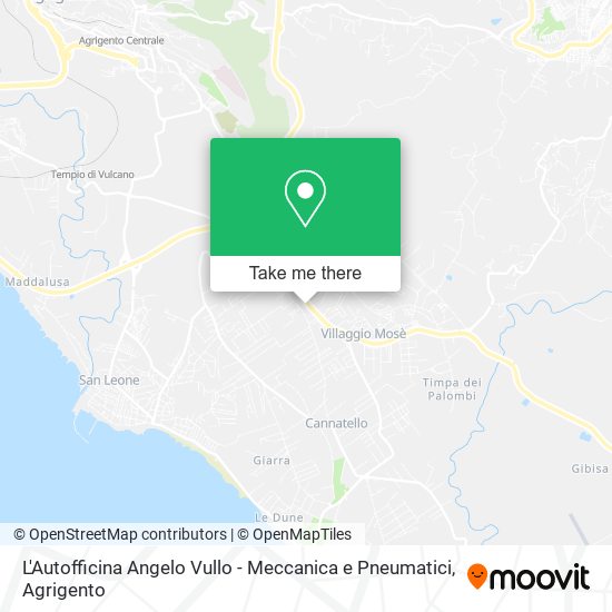 L'Autofficina Angelo Vullo - Meccanica e Pneumatici map