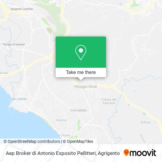 Aep Broker di Antonio Esposito Pellitteri map