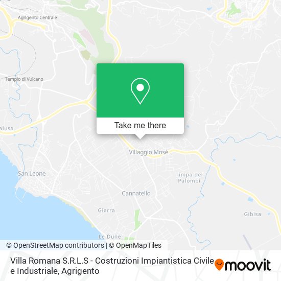 Villa Romana S.R.L.S - Costruzioni Impiantistica Civile e Industriale map