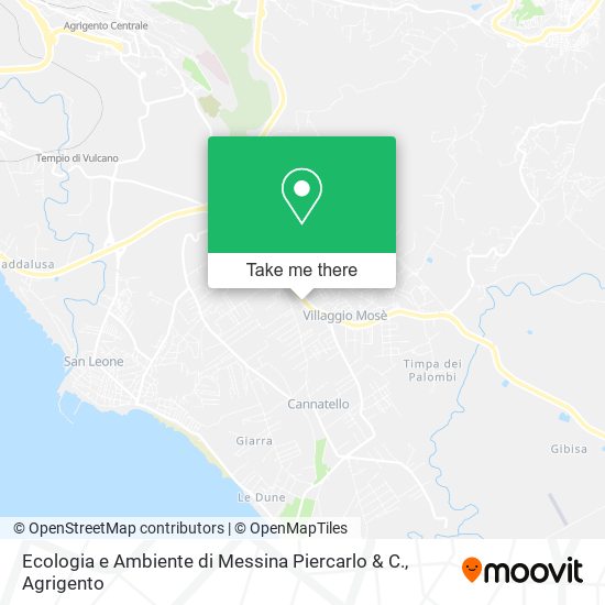 Ecologia e Ambiente di Messina Piercarlo & C. map