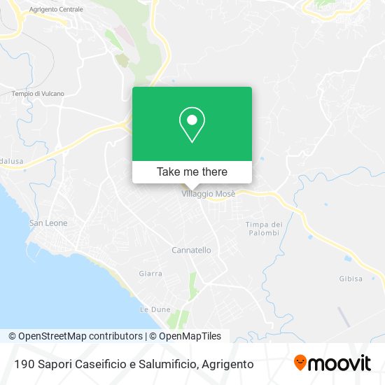190 Sapori Caseificio e Salumificio map