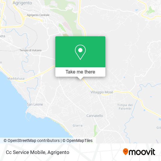 Cc Service Mobile map