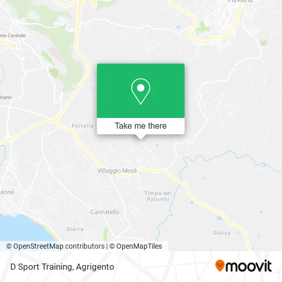 D Sport Training map
