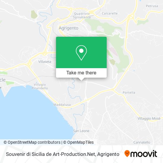 Souvenir di Sicilia de Art-Production.Net map