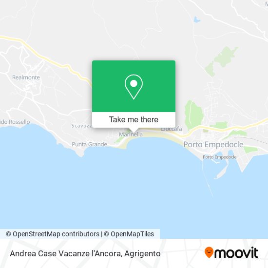 Andrea Case Vacanze l'Ancora map