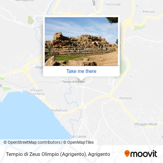 Tempio di Zeus Olimpio (Agrigento) map