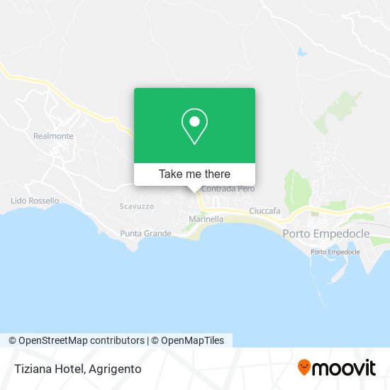 Tiziana Hotel map