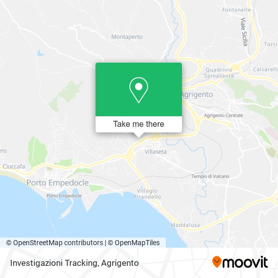 Investigazioni Tracking map