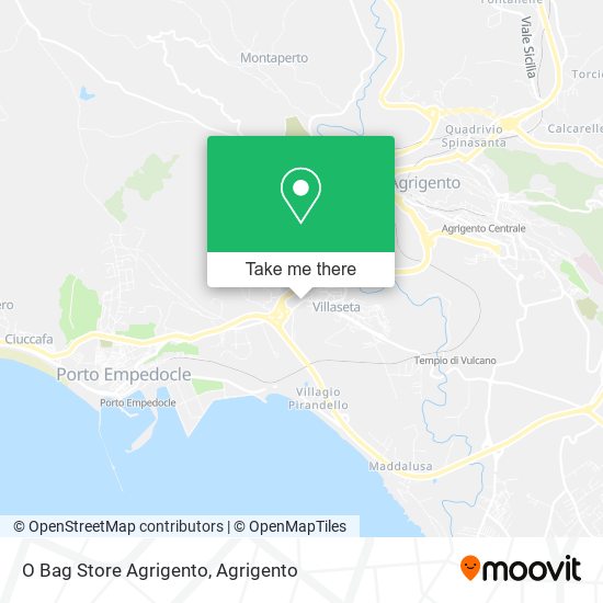 O Bag Store Agrigento map