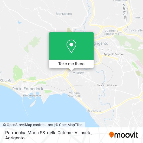 Parrocchia Maria SS. della Catena - Villaseta map