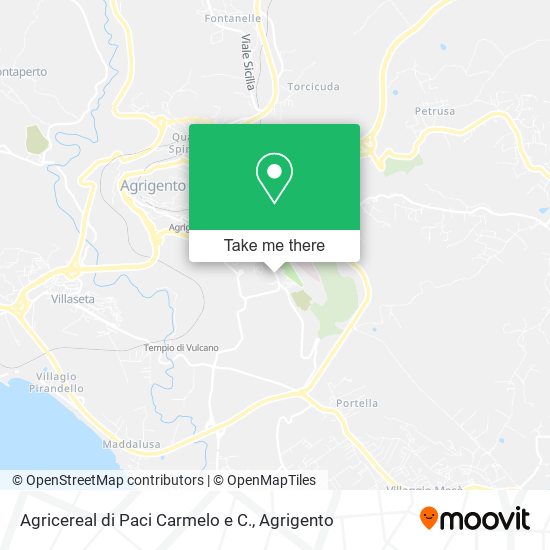 Agricereal di Paci Carmelo e C. map
