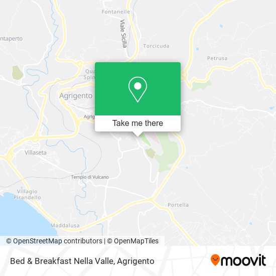 Bed & Breakfast Nella Valle map