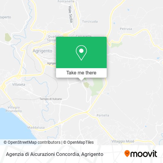 Agenzia di Aicurazioni Concordia map