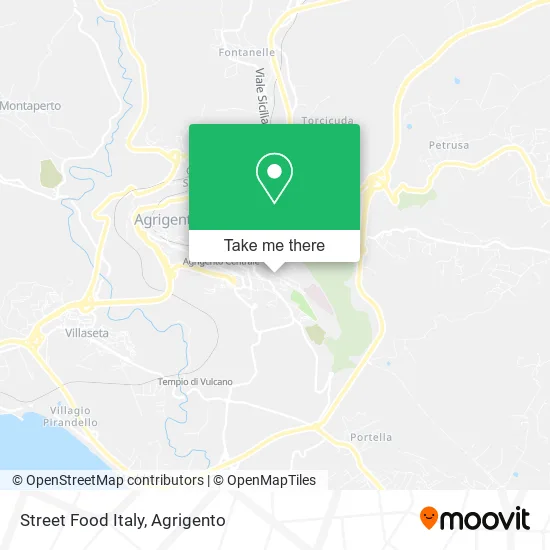 Street Food Italy map