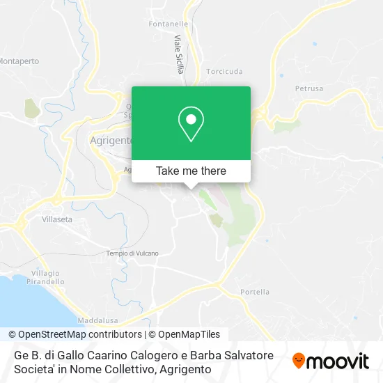 Ge B. di Gallo Caarino Calogero e Barba Salvatore Societa' in Nome Collettivo map
