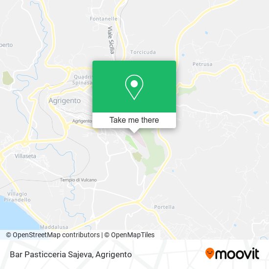 Bar Pasticceria Sajeva map